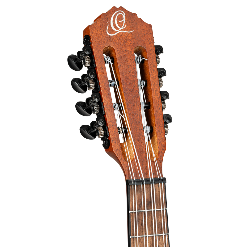 Ortega RU4MM-CE-TE-8, Tenor Ukulele, 8-String, Tonabnehmer, Cutaway